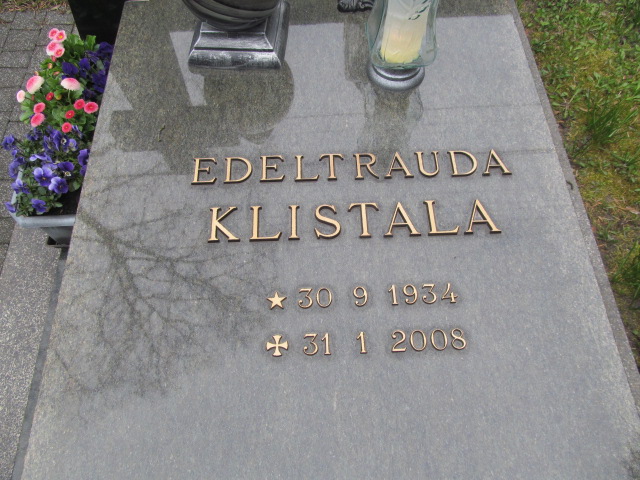 Edeltrauda Kristala 1934 Smolnica - Grobonet - Wyszukiwarka osób pochowanych