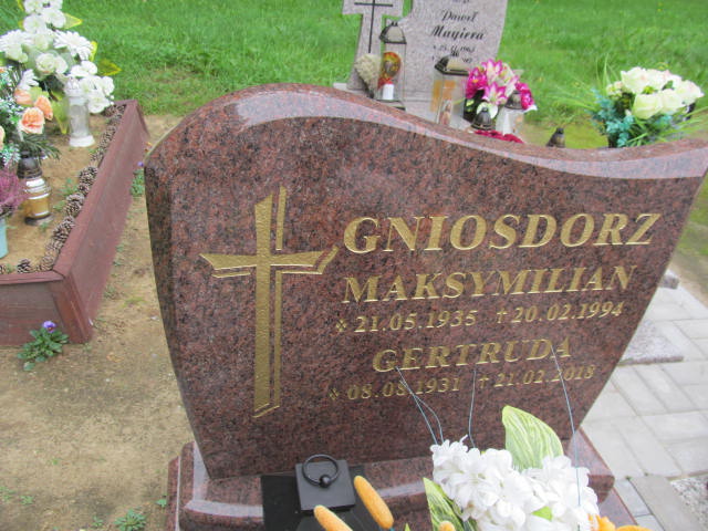 Maksymilian Gniosdorz 1935 Smolnica - Grobonet - Wyszukiwarka osób pochowanych